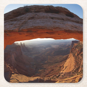 United States, Utah, Canyonlands National Park 2 Square Paper Coaster