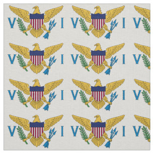 United States Virgin Islands Flag Fabric