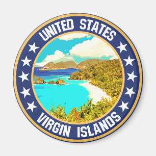United States Virgin Islands Magnet