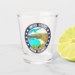 United States Virgin Islands                       Shot Glass