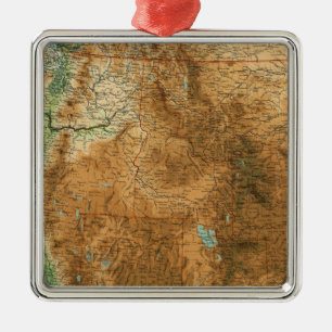 United States western section Metal Ornament