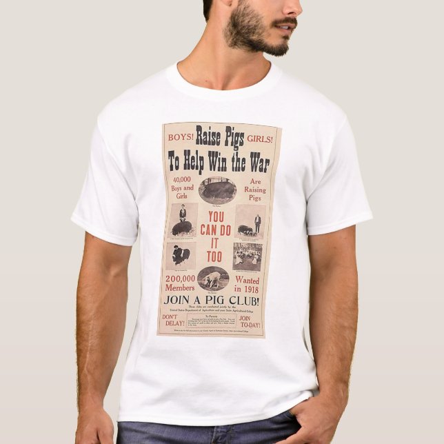 United States World War I Poster T-Shirt (Front)