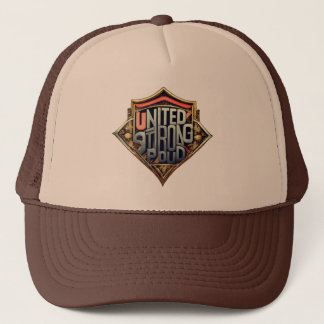 United Strong Proud Trucker Hat