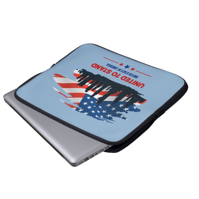 United to Stand | Laptop Sleeve 15" (Front Bottom)
