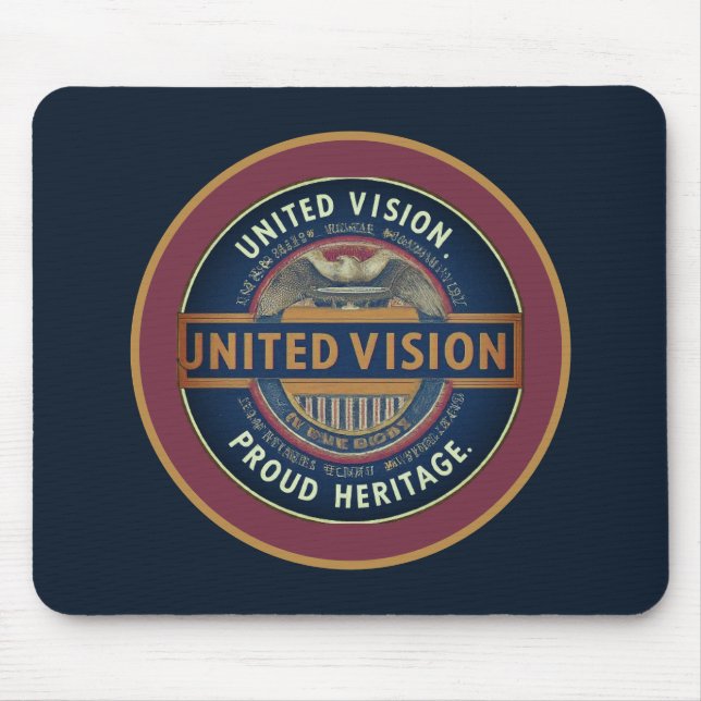 United Vision Proud Heritage Mouse Pad (Front)