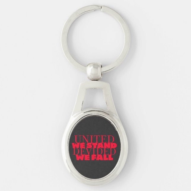 United we stand Acrylic Keychain (Front)