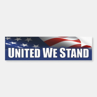 United We Stand - America Bumper Sticker