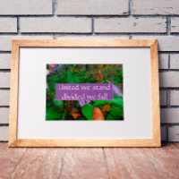 United we stand divided we fall proverb  poster