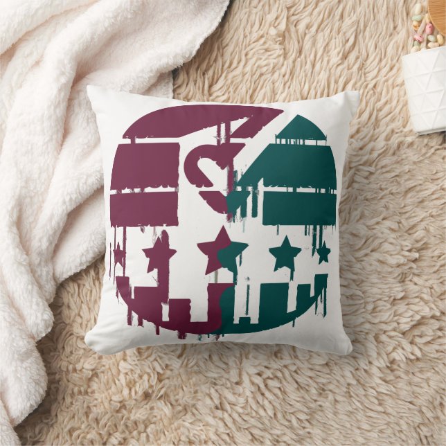 United We Stand for Change Throw Pillow (Blanket)