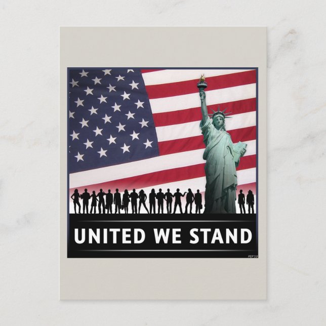 United We Stand Postcard (Front)