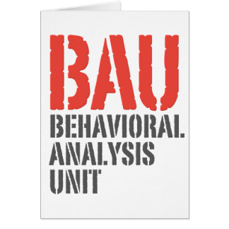 Unités d'analyse comportementale de BAU