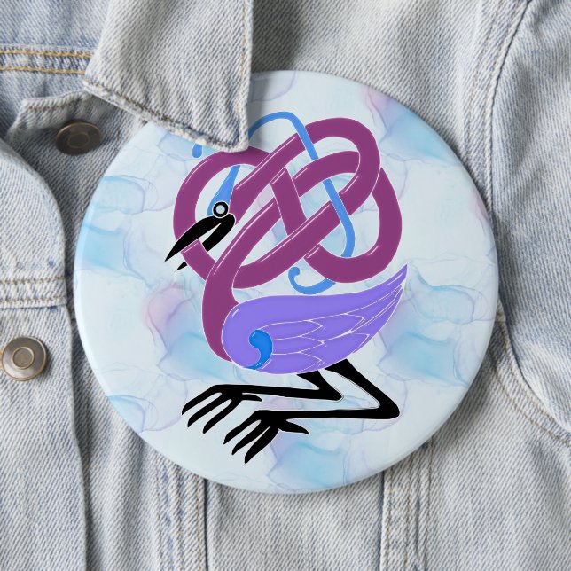 Unity 6 Inch Round Button (In Situ)