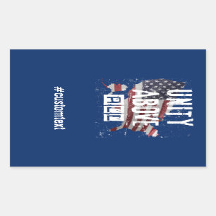 Unity Above All 2024 Election Political Campaign  Sticker