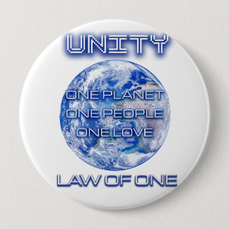 Unity Badge 4 Inch Round Button