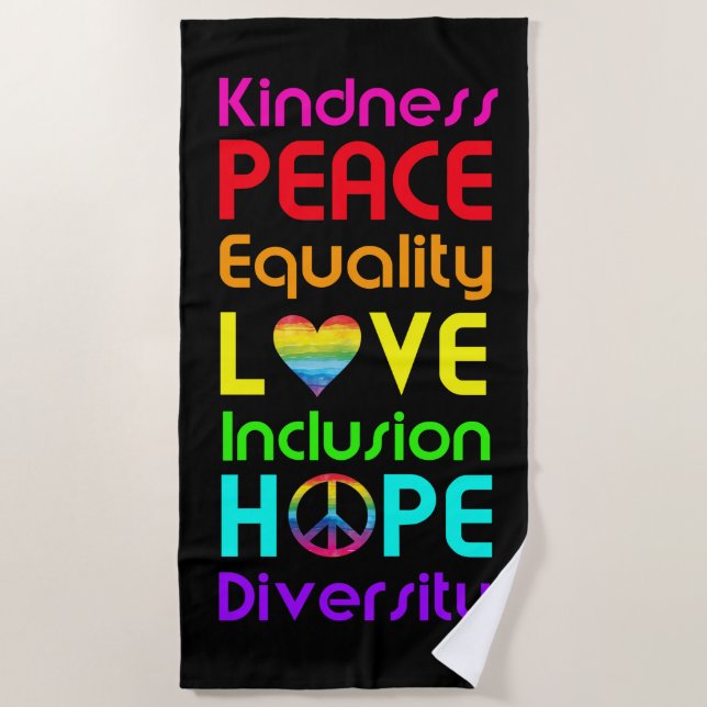 unity beach towel (Front)