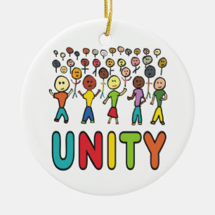 Unity Ceramic Ornament