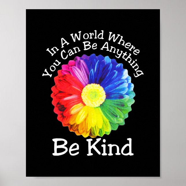 Unity Day In A World Where You Can Be Anything Poster (Front)