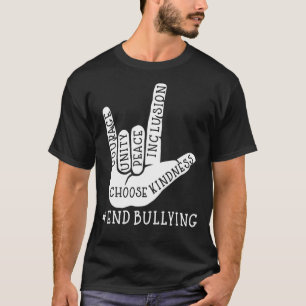 Unity Day Orange End Bullying Choose Kindness And  T-Shirt