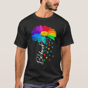 Unity Day Orange Heart Sunflower Be Kind Anti Bu T-Shirt