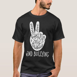 Unity Day Orange Kids 2022 Anti Bullying Love Sign T-Shirt