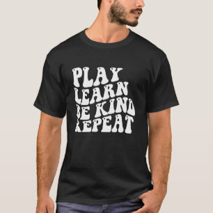 Unity Day Orange Play Learn Be Kind Repeat unity d T-Shirt
