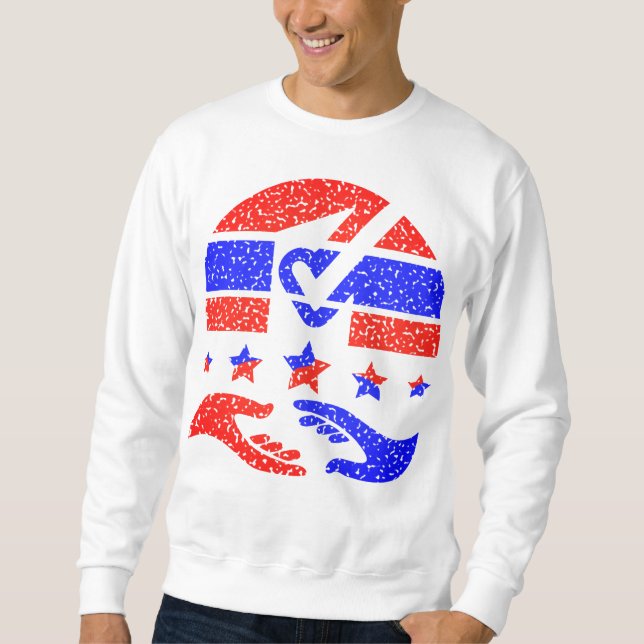 Unity in Action - A Beacon of Partnership Sweatshirt (Front)