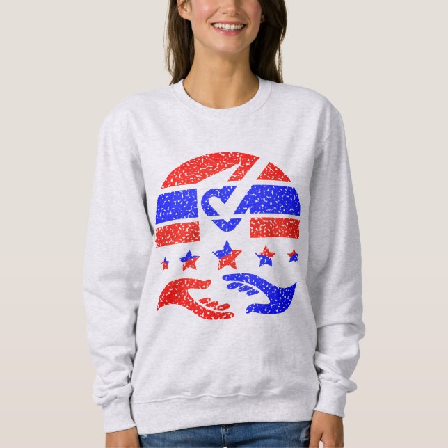 Unity in Action - A Beacon of Partnership Sweatshirt (Front)