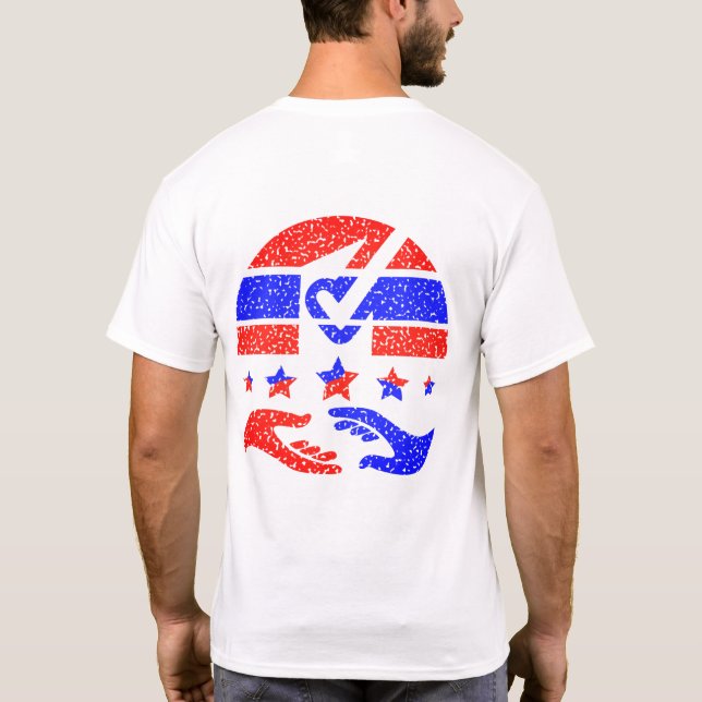 Unity in Action - A Beacon of Partnership T-Shirt (Back)