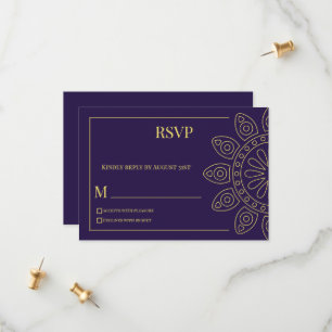 Unity in Bloom Purple Response Card