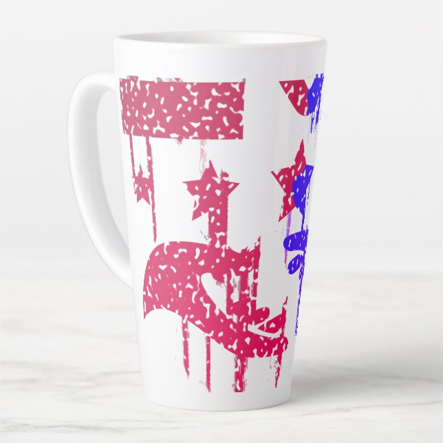 Unity in Diversity - A Collaborative Vision Latte Mug (Left Angle)