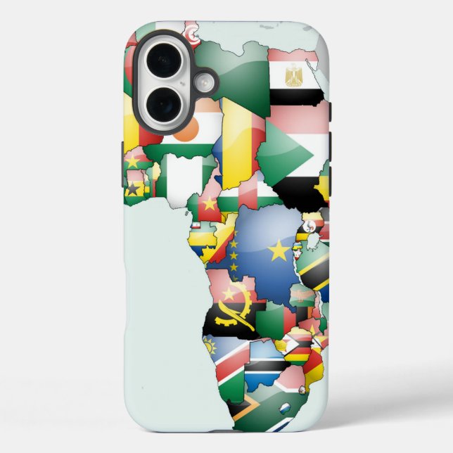 Unity in Diversity: Africa's Flags Collection Case-Mate iPhone Case (Back)