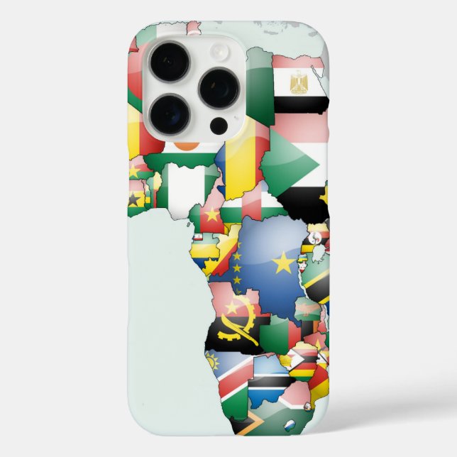 Unity in Diversity: Africa's Flags Collection Case-Mate iPhone Case (Back)