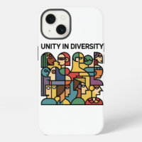 Unity in Diversity – Geometric Rainbow iphone case