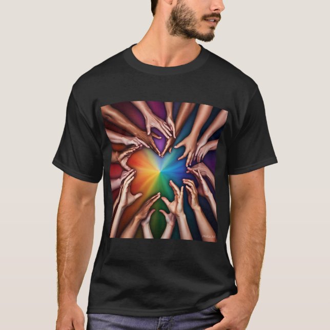Unity in Diversity Mens Tshirt (Front)