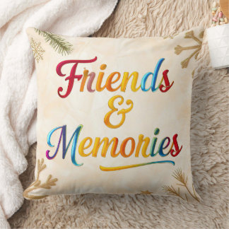 "Unity In Happiness" Throw Pillow