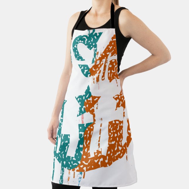 Unity in Motion - Drips of Democracy Apron (Insitu)