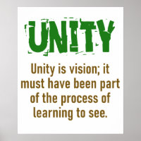 Unity Is Vision - Unity Quote