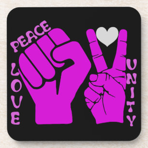 Unity,Love & Peace,Togetherness_ Coaster