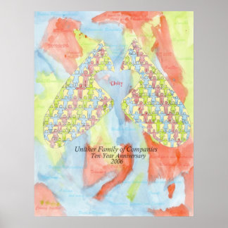 Unity Lungs - Ten Year Anniversary Poster