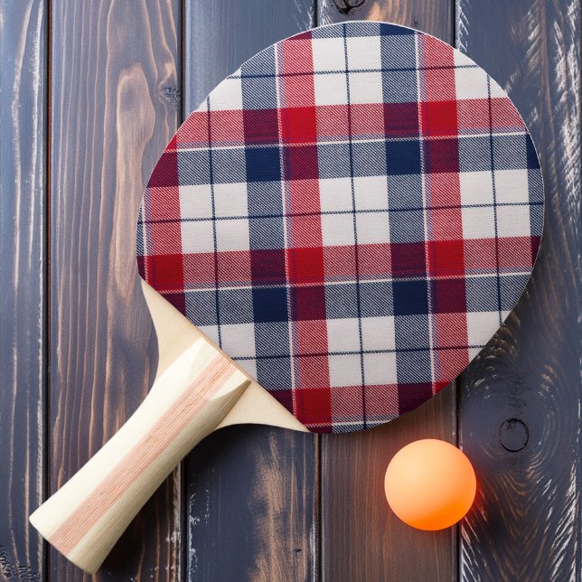 Unity Plaid Ping Pong Paddle (Creator Uploaded)