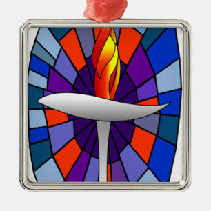 Unity Temple Chalice Products Metal Ornament
