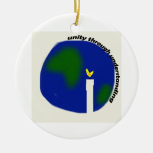 Unity Through Understanding Ceramic Ornament