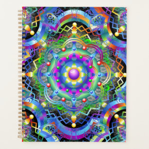 Univers Mandala Couleurs Psychédéliques