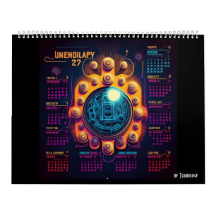 Univers parallèle N'importe quel calendrier annuel