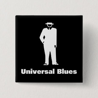 Universal Blues 2 Inch Square Button