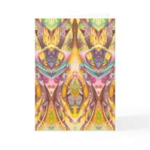 Universal Flow - Folded Art Note Card