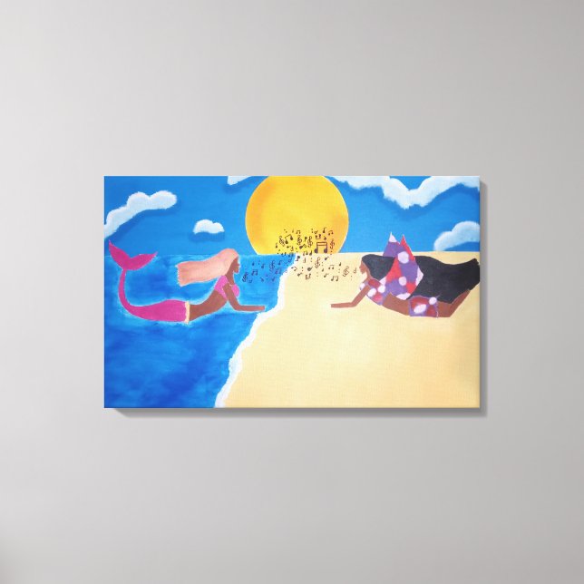 Universal Language  Canvas Print (Front)