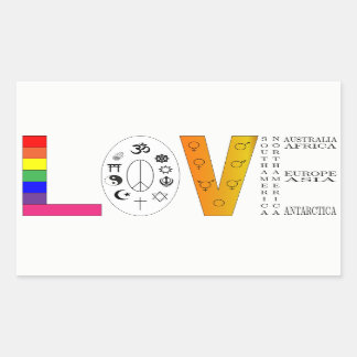Universal Love Sticker