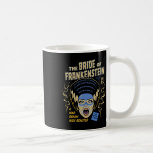Universal Monsters Bride Vintage Halloween Mask Coffee Mug