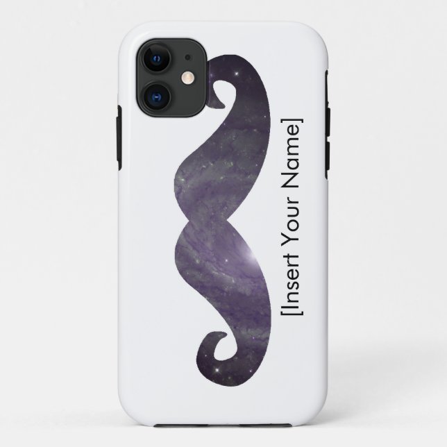 Universal Moustache Case-Mate iPhone Case (Back)